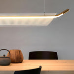 One Word Acrylic Pendant Light