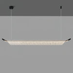 One Word Acrylic Pendant Light