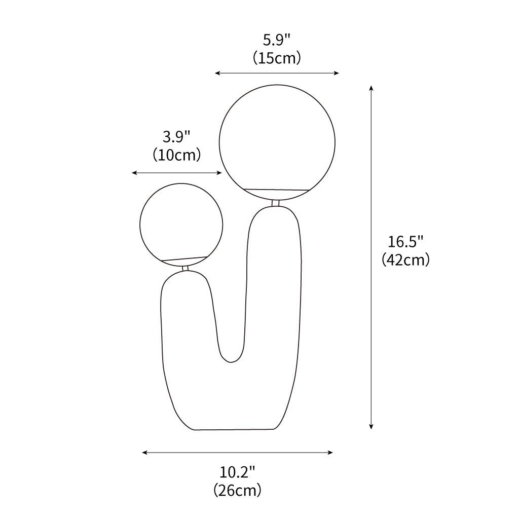 Oo Smooth Table Lamp 10.2"
