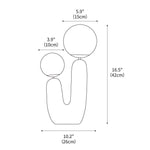 Oo Smooth Table Lamp 10.2"