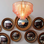 Opalora Pink Murano Chandelier