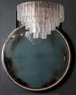 Opalora Pink Murano Chandelier