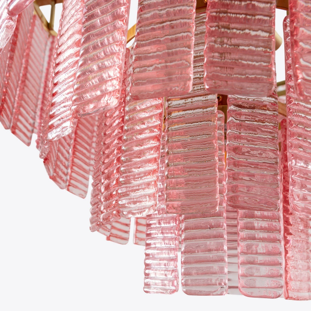 Opalora Pink Murano Chandelier