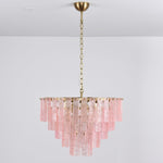 Opalora Pink Murano Chandelier