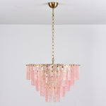 Opalora Pink Murano Chandelier