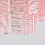 Opalora Pink Murano Chandelier