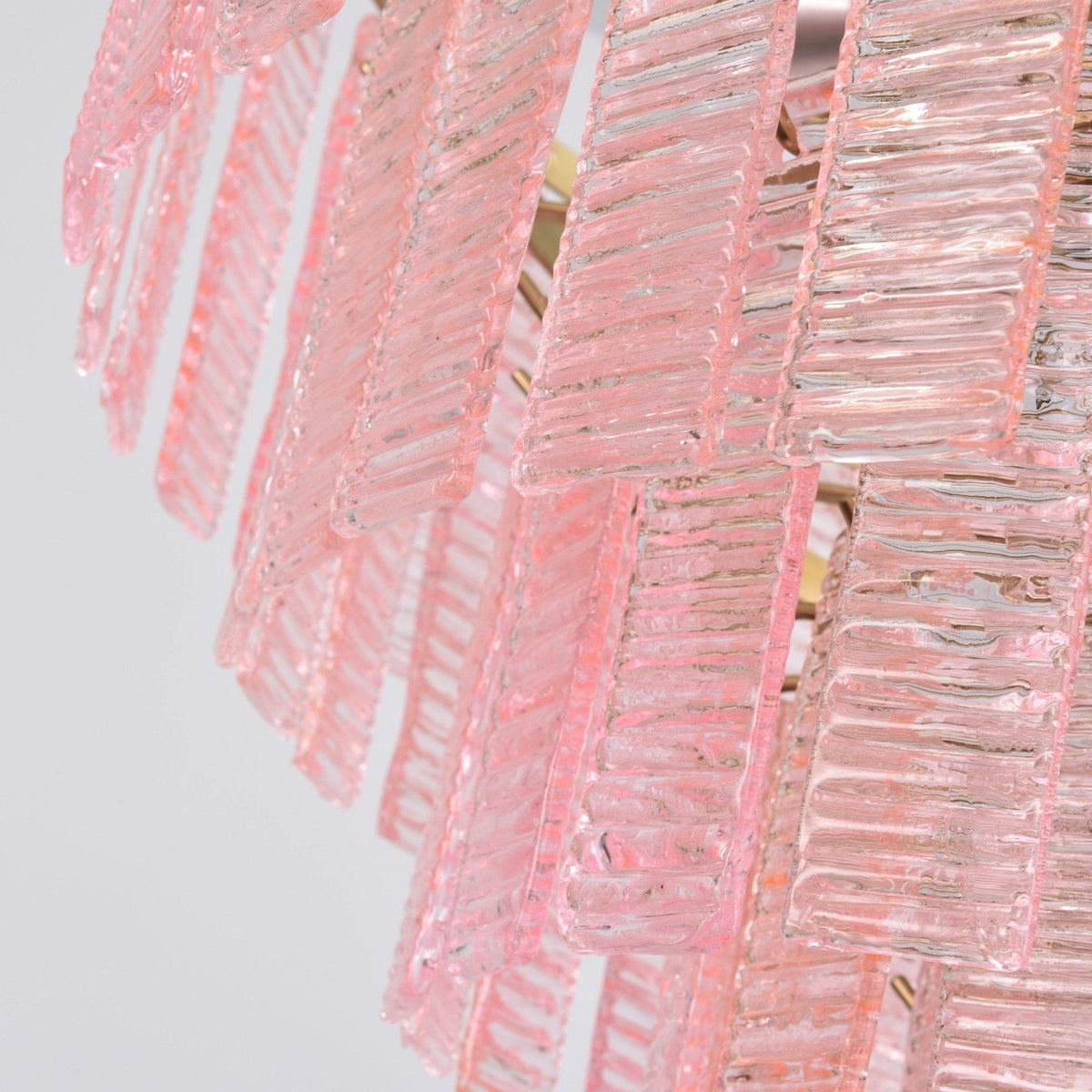 Opalora Pink Murano Chandelier
