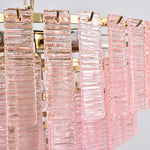 Opalora Pink Murano Chandelier