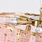 Opalora Pink Murano Chandelier