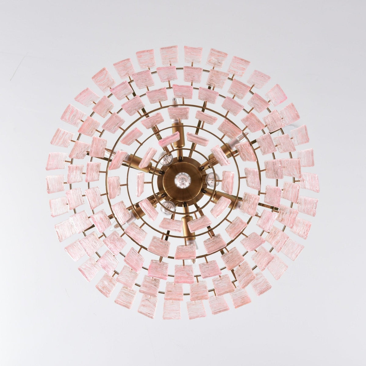 Opalora Pink Murano Chandelier