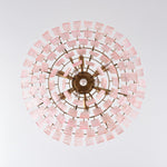 Opalora Pink Murano Chandelier