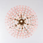 Opalora Pink Murano Chandelier