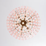 Opalora Pink Murano Chandelier