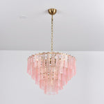 Opalora Pink Murano Chandelier