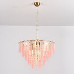 Opalora Pink Murano Chandelier