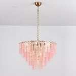 Opalora Pink Murano Chandelier