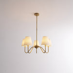 Opaluxe Brass Chandelier