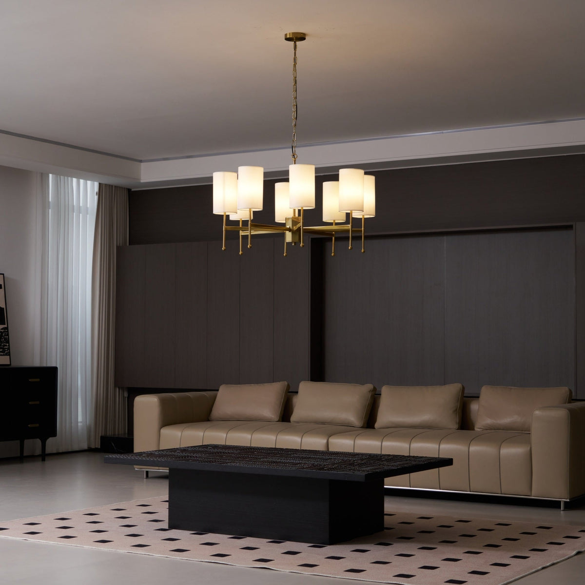 Brilliancess Brass Chandelier