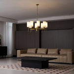 Brilliancess Brass Chandelier
