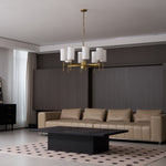 Brilliancess Brass Chandelier