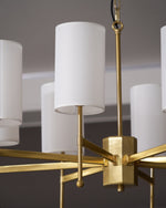 Brilliancess Brass Chandelier