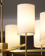 Brilliancess Brass Chandelier