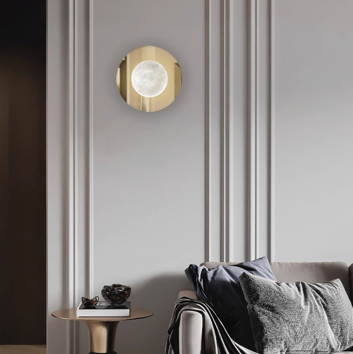 Ophela Alabaster Sconce