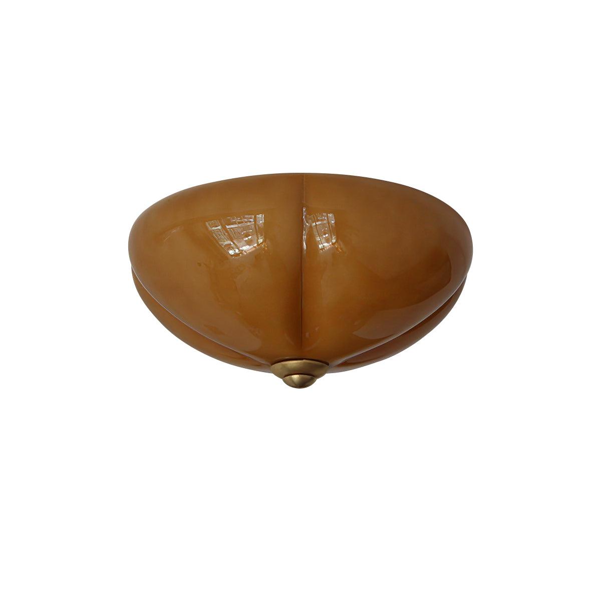 Orange Mushroom Ceiling Lamp 11.8"