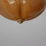 Orange Mushroom Ceiling Lamp 11.8"