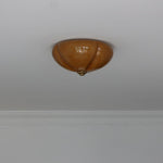 Orange Mushroom Ceiling Lamp 11.8"