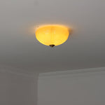 Orange Mushroom Ceiling Lamp 11.8"