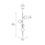 Orb Pendant Light 17.7"