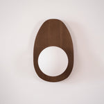 Orba Walnut Wall Lamp