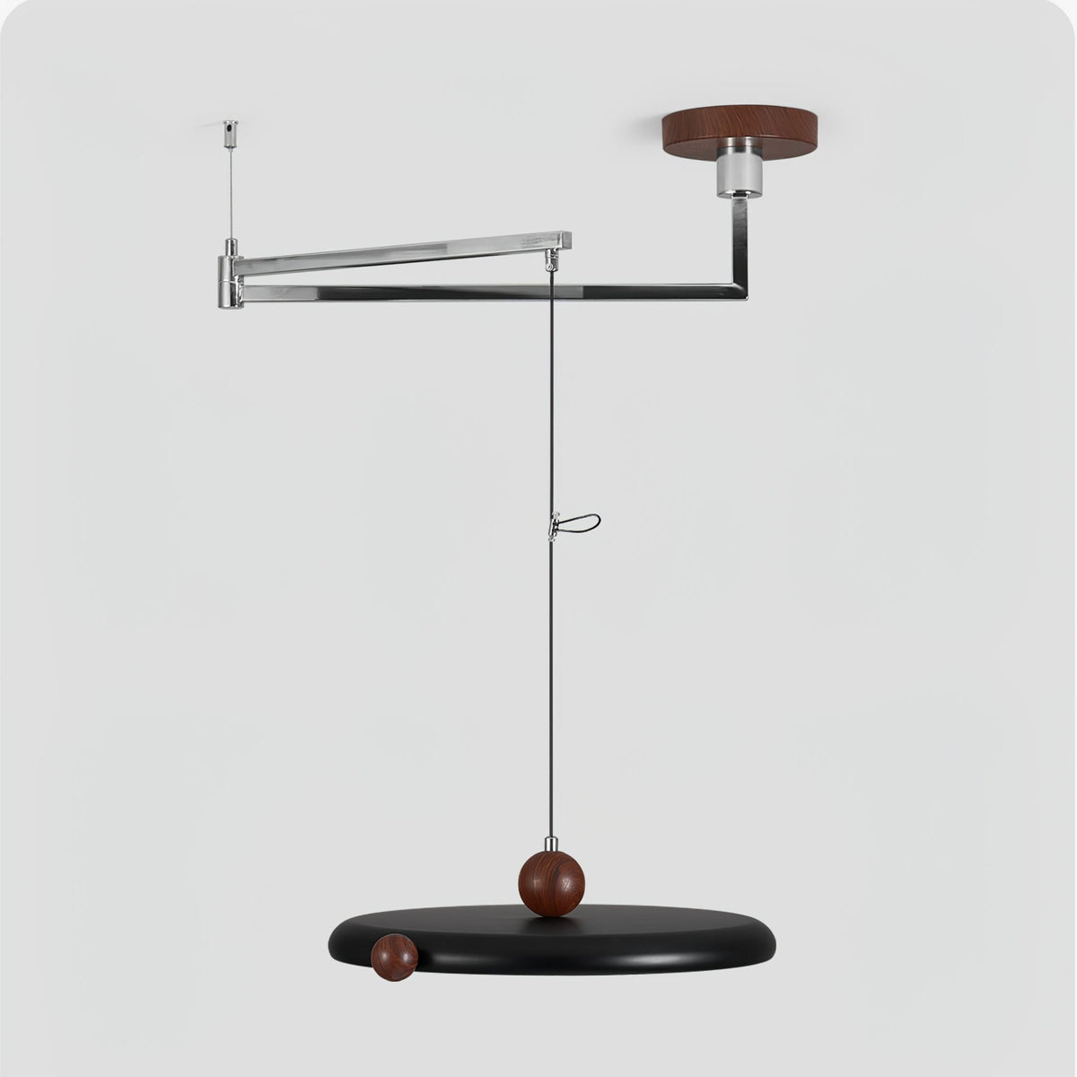 Orbit Line Swing Arm Pendant Lamp