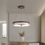 Orbit Travertine Pendant Light