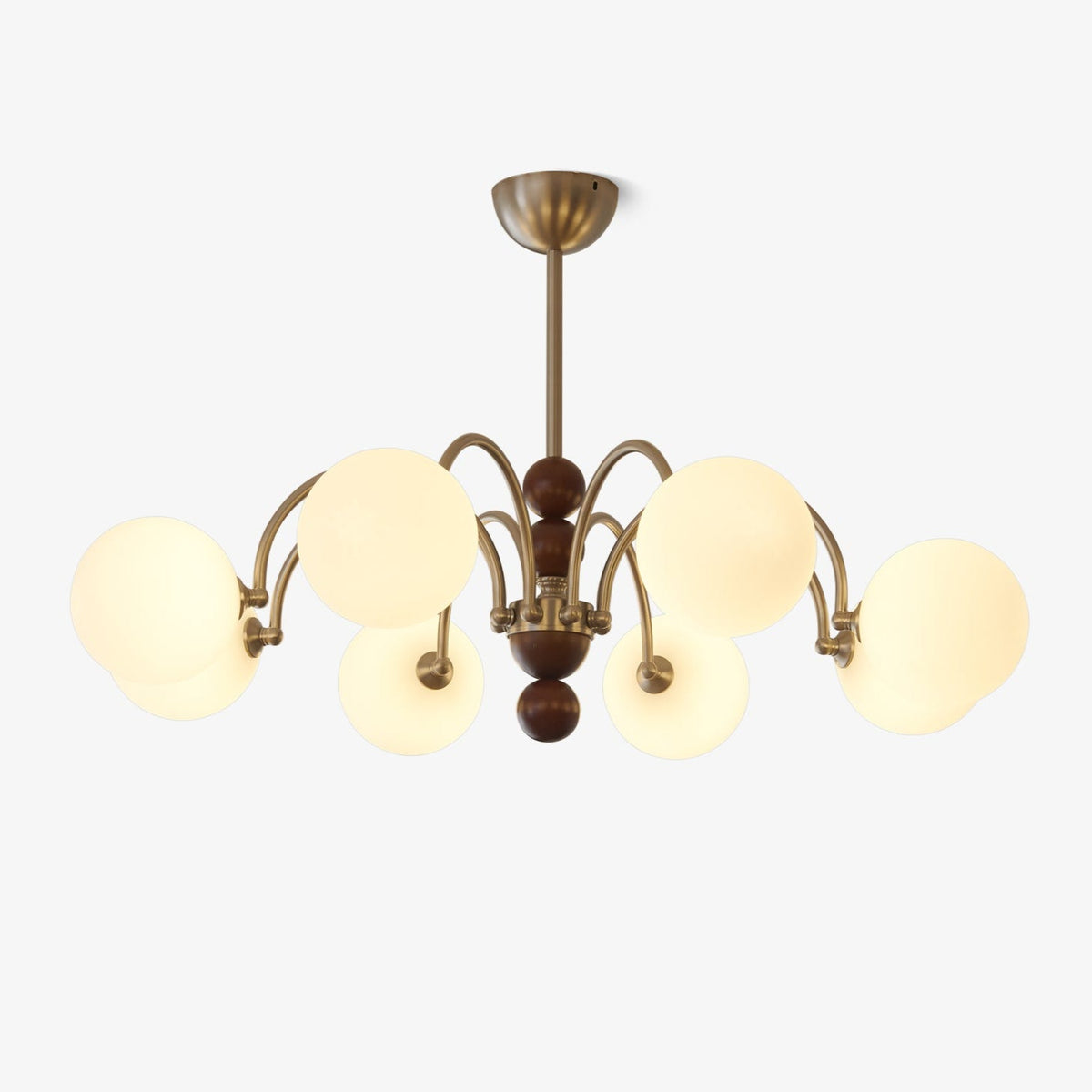 Orbital Curve Chandelier