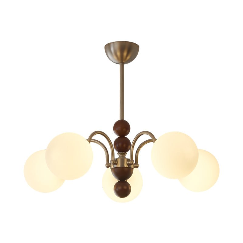 Orbital Curve Chandelier