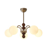 Orbital Curve Chandelier