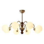 Orbital Curve Chandelier