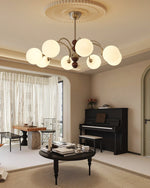 Orbital Curve Chandelier