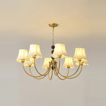 Orchid Fabric Chandelier