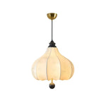 Orchid Fabric Pendant Light