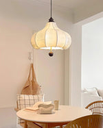 Orchid Fabric Pendant Light