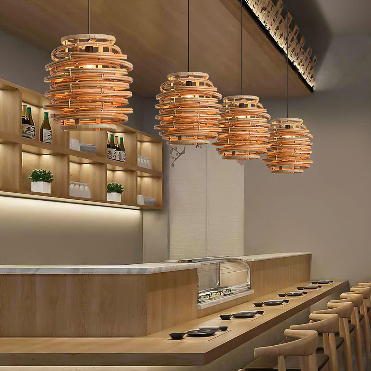 Oriana Grass Bamboo Pendant Lamp