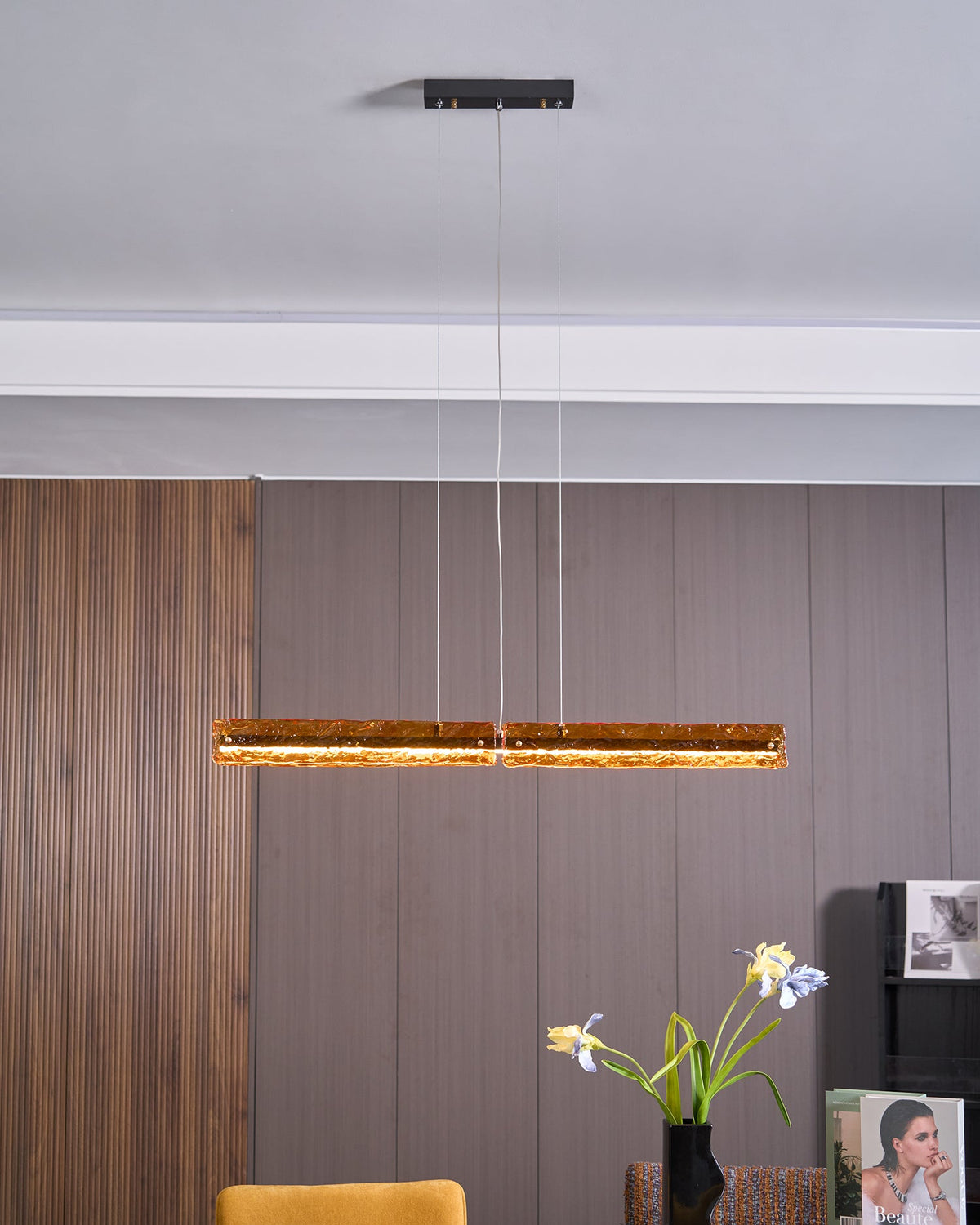 Oriona Linear Island Pendant Lamp