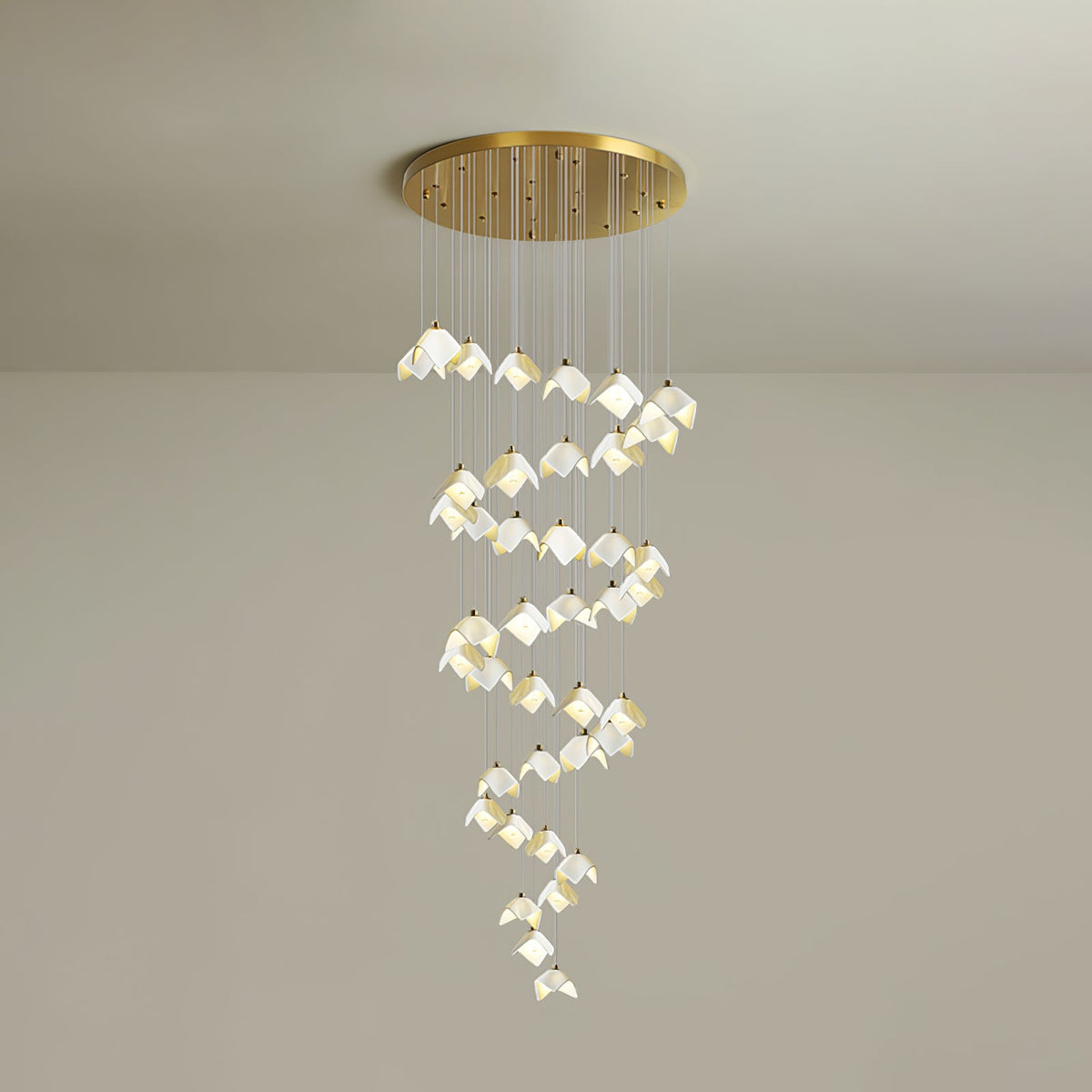 Orlani Cascade Stairs Chandelier