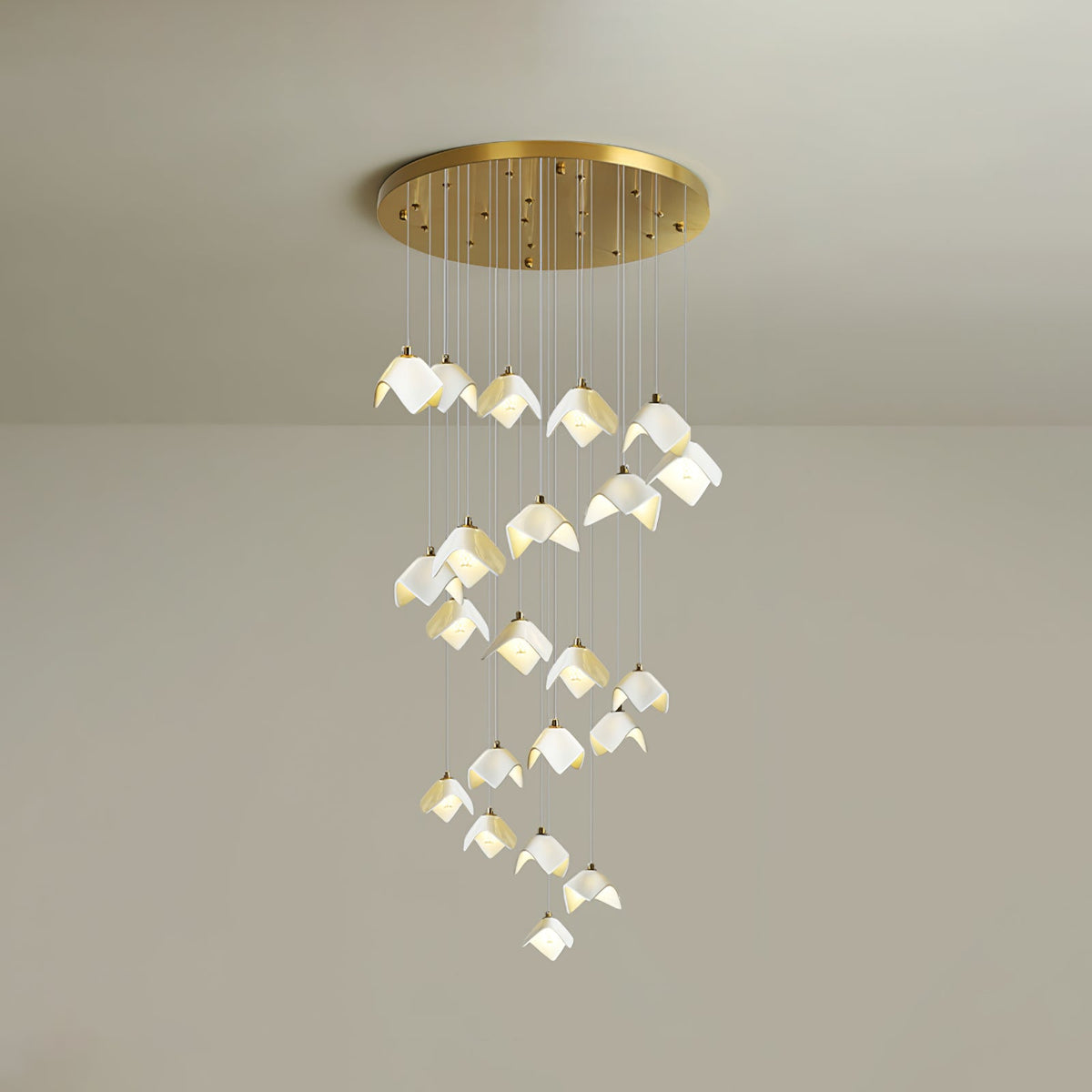 Orlani Cascade Stairs Chandelier
