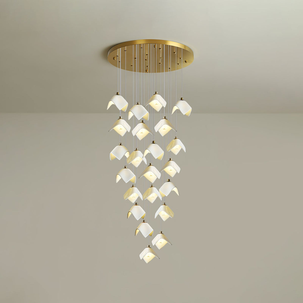 Orlani Cascade Stairs Chandelier
