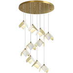 Orlani Cascade Stairs Chandelier