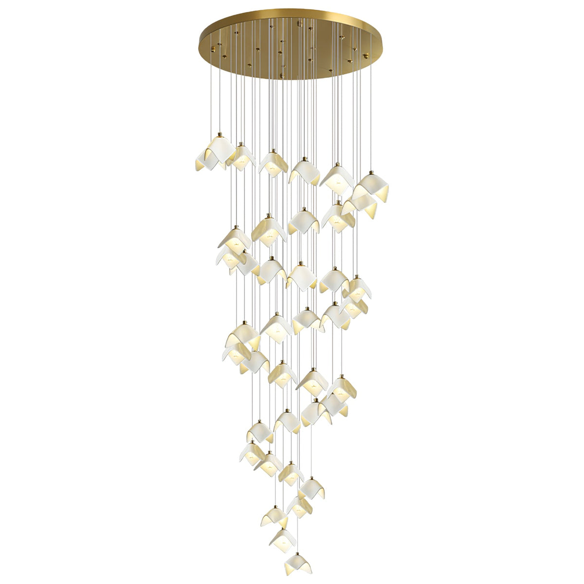 Orlani Cascade Stairs Chandelier
